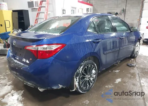 2014 Toyota Corolla S Plus z USA, uszkodzony, nr VIN 2T1BURHE2EC217645